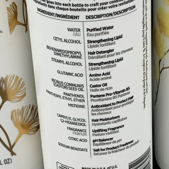 4 Pack - Pantene Nutrient Blends Strengthening Damage Repair CONDITIONER 13.5oz - Picture 6 of 7